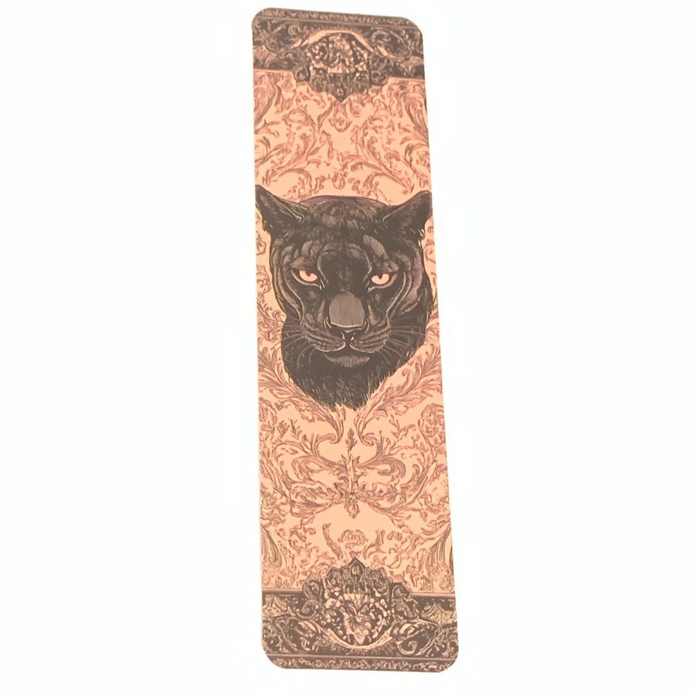 New Panther Print Bookmark